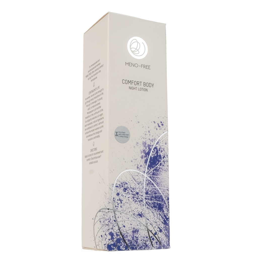 Meno-Free Comfort Body Night Lotion 250ml lisapilt 1 - bb-meno-menofree-comfort-night-250ml-2-menofree-comfort-body-night-lotion-box-angle.jpg