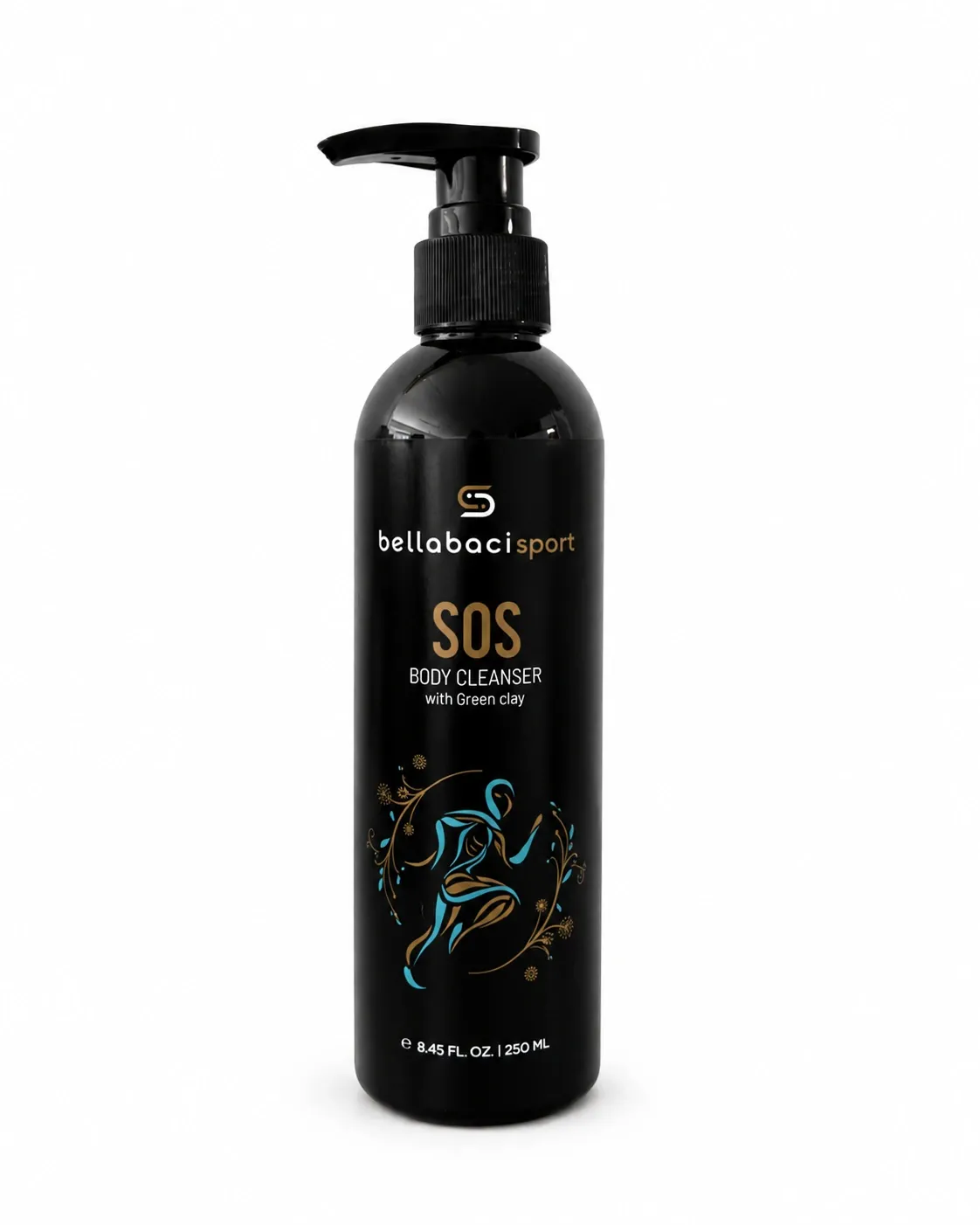[BB-SPORT-SOS-GREEN-CLAY-CLEANSER-250ML] SOS Green Clay Body Cleanser 250ml